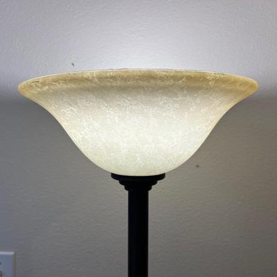 Bronze Torchiere Floor Lamp