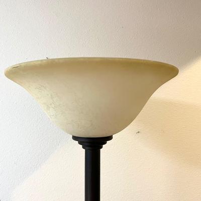 Bronze Torchiere Floor Lamp