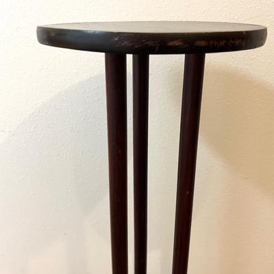 Wooden Pedestal Table/Plant Stand