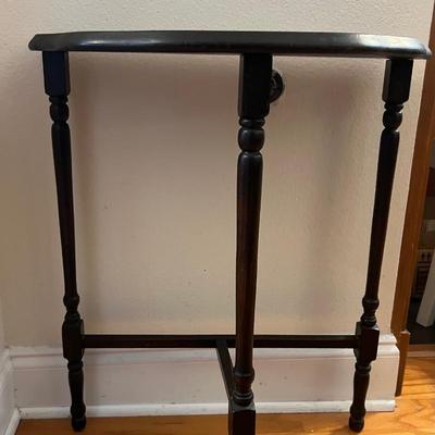 Vintage Half Moon 3 Legged End Table *Read Details