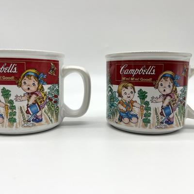 1993 Campbells Soup Mugs Set Of 4