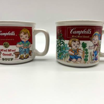 1993 Campbells Soup Mugs Set Of 4