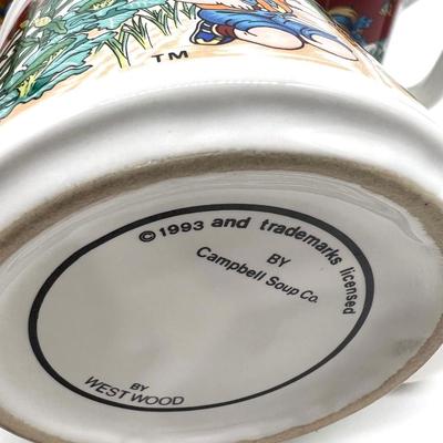1993 Campbells Soup Mugs Set Of 4