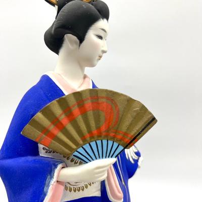 VINTAGE CLAY JAPANESE GEISHA *Read Details