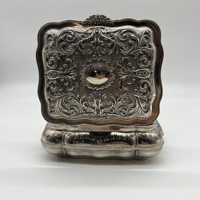 Silver Plated Jewelry Box