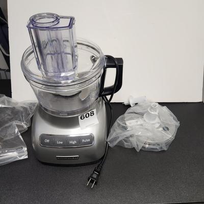 Kitchen Aid Food Processor  KFP0711CU with manual