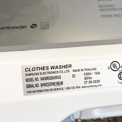 SAMSUNG ~2020 Super Clean Matching White Washer & Electric Dryer