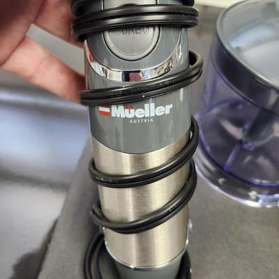 Mueller Austria Smart Stick MU-HB-10, 3 In 1 Hand Blender, Blend, Whisk, Chop