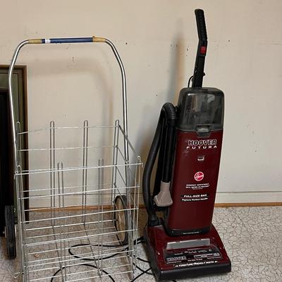 Hoover Vacuum, Grocery Cart