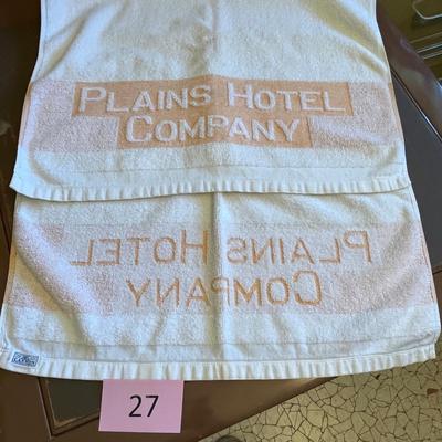 The Plains Hotel, Cheyenne WY Towel