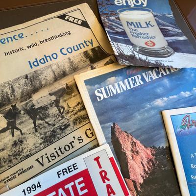 Misc Brochures on Wyoming