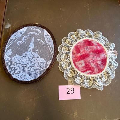 2 needlework pictures