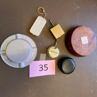Lot of ashtrays & Purse ashtrays
