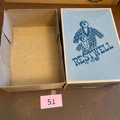 Vintage Restwell sleepwear box