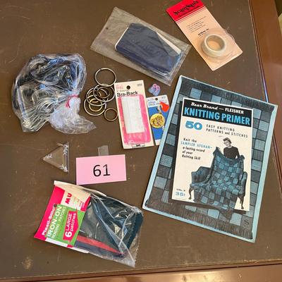 Lot of Knitting items and other
