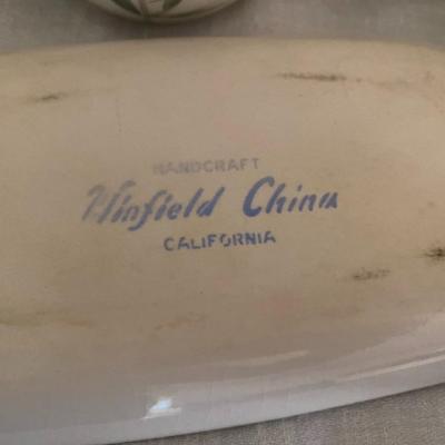 Rare set Winfield China California Pottery "Oats"