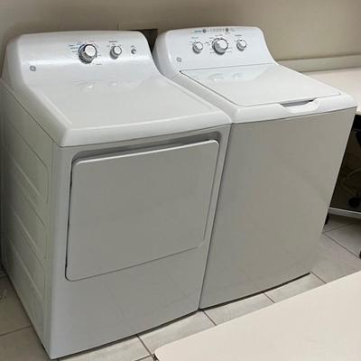 G.E. Washer And Natural Gas Dryer