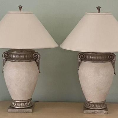 Two Ceramic Lamps