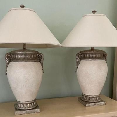 Two Ceramic Lamps