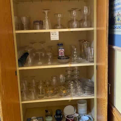 Glassware, Bowls  Wine Glasses tea pots