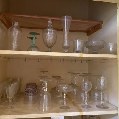 Glassware, Bowls  Wine Glasses tea pots