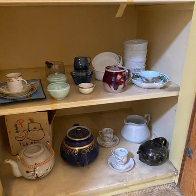 Glassware, Bowls  Wine Glasses tea pots
