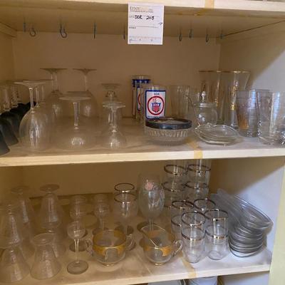 Glassware, Bowls  Wine Glasses tea pots