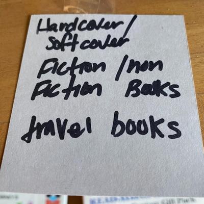 Hardcover and Paperback books