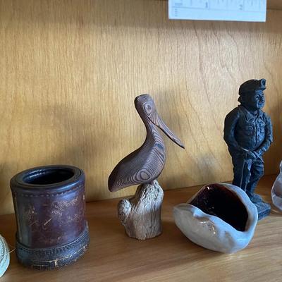 Home collectibles vintage Pewter and figurines