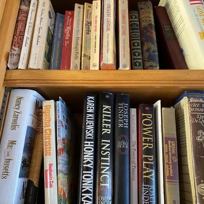 Hardback books fiction and non-fiction