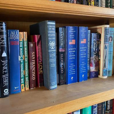 Hardback books fiction and non-fiction