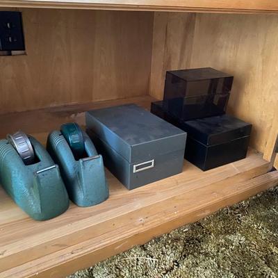Industrial tape dispensers and office supplies