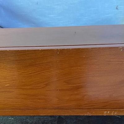 Wood Shelf and Metal Tube