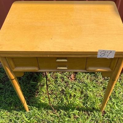 Vintage Sewing Machine Cabinet
