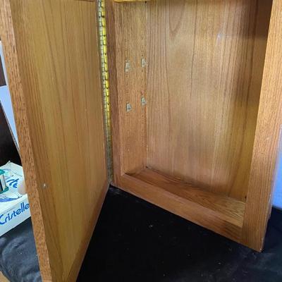 Wooden Medicine Cabinet