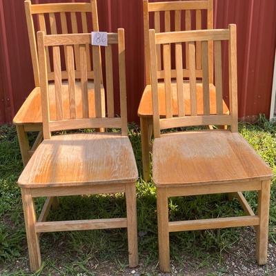 4 Sturdy Kitchen Chairs
