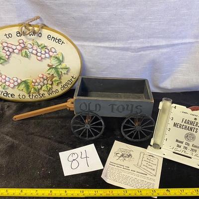 Vintage Rain Gauge and More