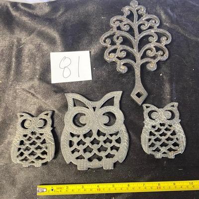 Owl Trivets