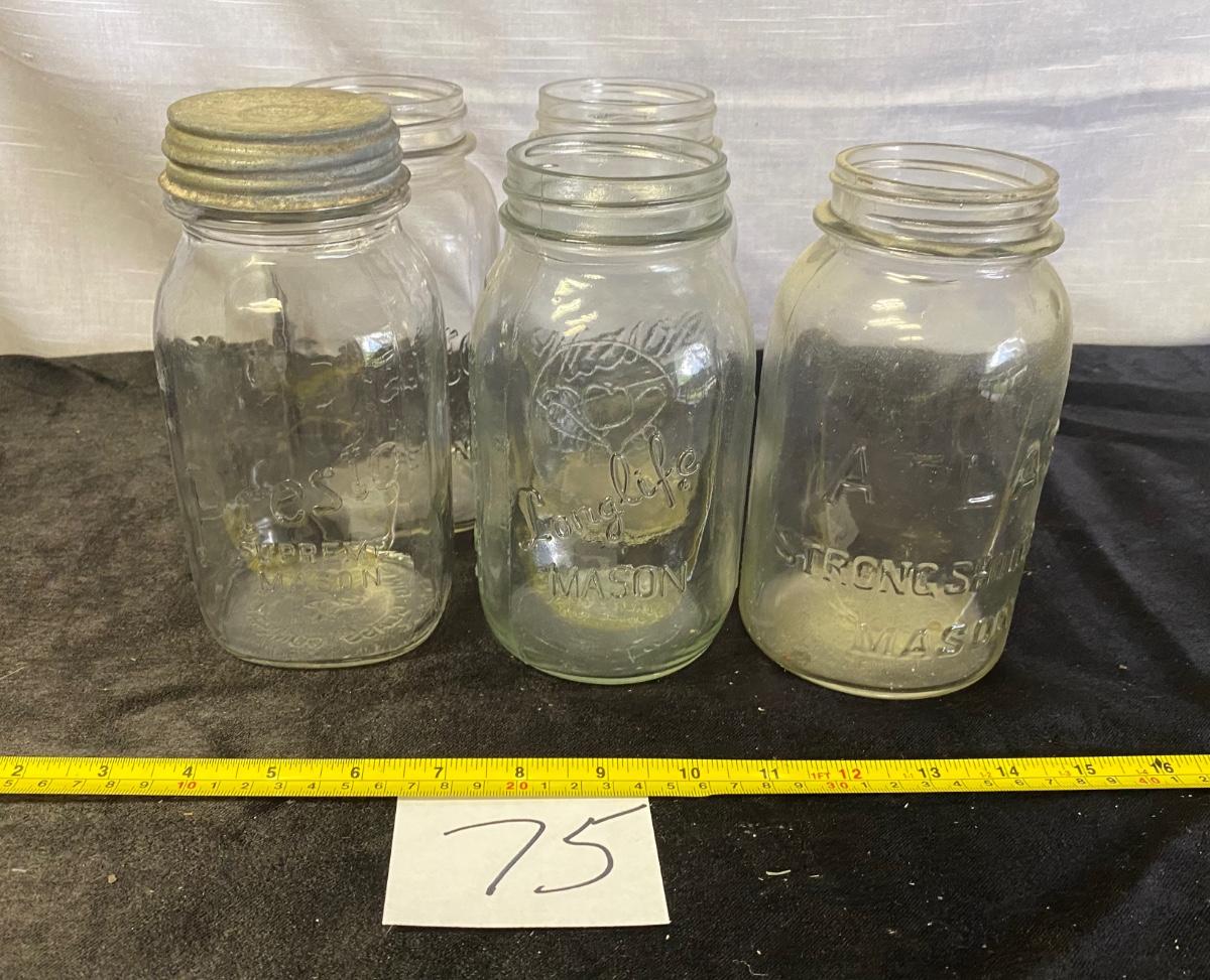 5 Quart Jars