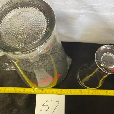 Coors Pitcher and Glass