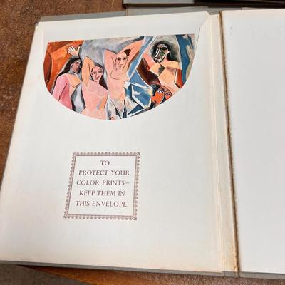 9 Vintage Metropolitan Seminars in Art Books Portfolios w/ Prints & Signed Letter