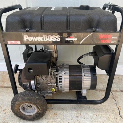 POWERBOSS 5600 Watt Generator *READ DETAILS*