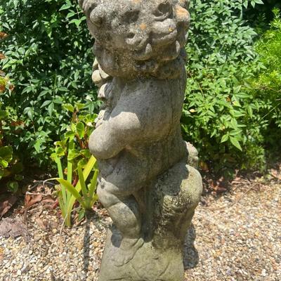 Concrete Garden Statue 25â€ Tall