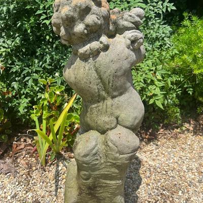 Concrete Garden Statue 25â€ Tall