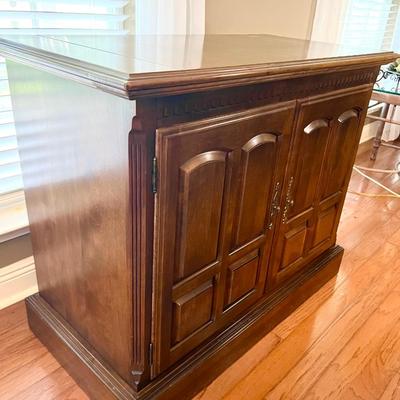 Ethan Allen Regency Maple Server