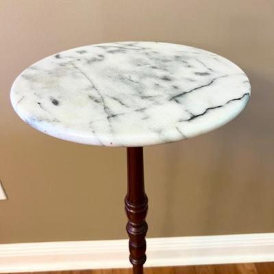Marble Top Fern or Plant Stand