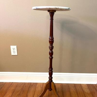 Marble Top Fern or Plant Stand