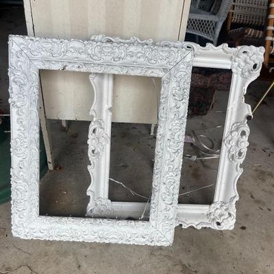 2 WHITE FRAMES