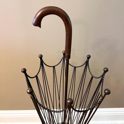 PIER ONE Bronze Metal Umbrella Holder