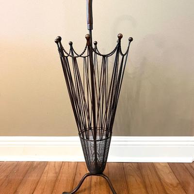 PIER ONE Bronze Metal Umbrella Holder